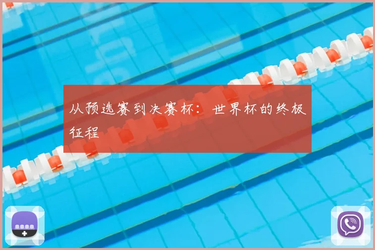 从预选赛到决赛杯：世界杯的终极征程